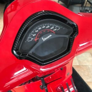 Vespa GTS Keyless Tachorahmen im Carbon Design pezzo-unico