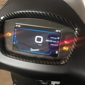 Tachorahmen Vespa GTS 2019-2022 auch muschelförmig Vespa GTS pezzo-unico