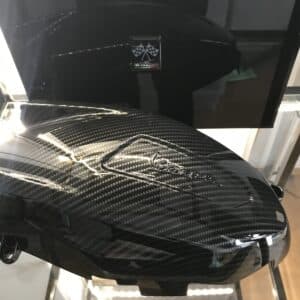 Vespa GTS 300 Varioabdeckung im Carbon Design